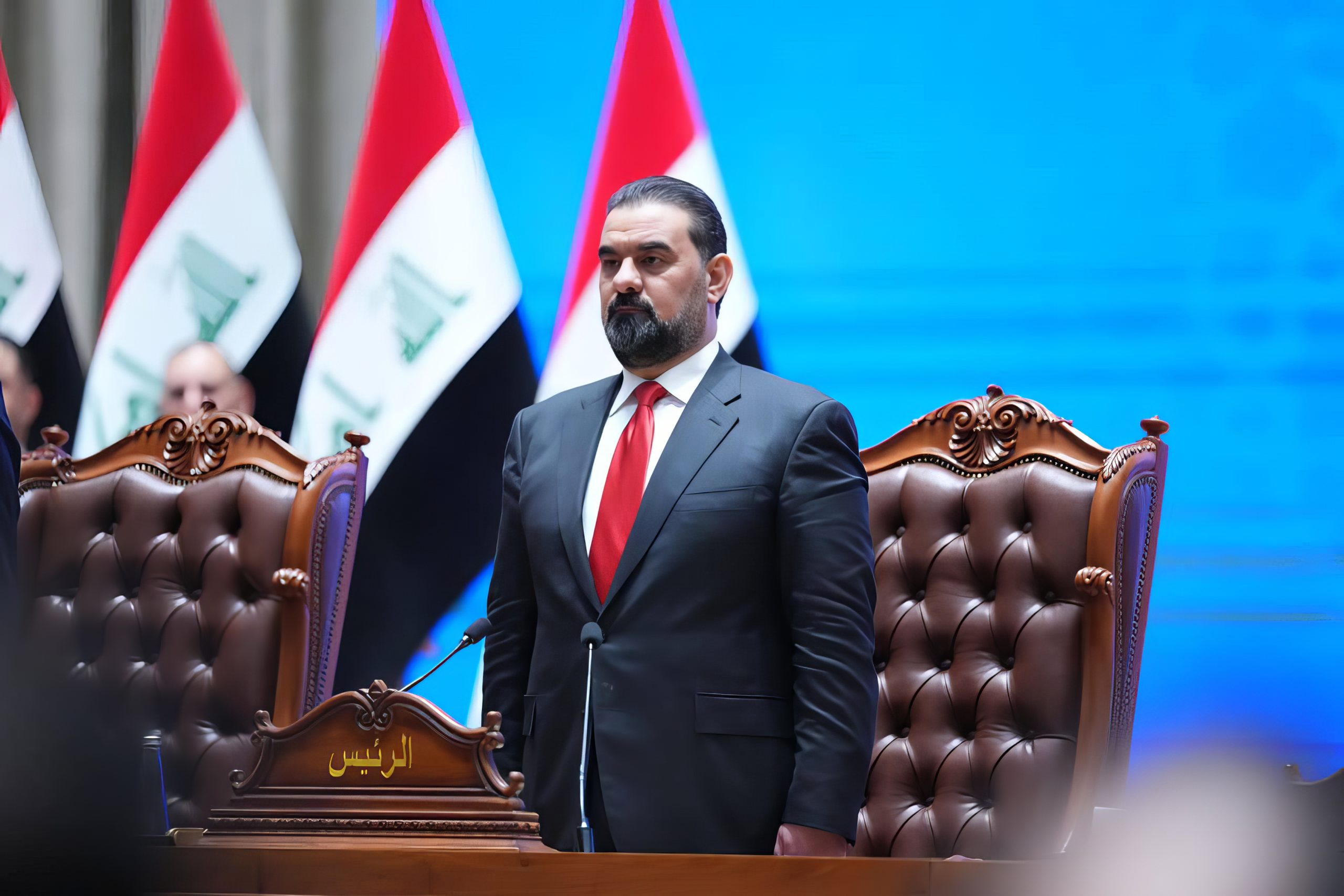 الحلبوسي يدعو الحكومة إلى الإسراع بإرسال مشروع قانون رواتب موظفي الدولة 