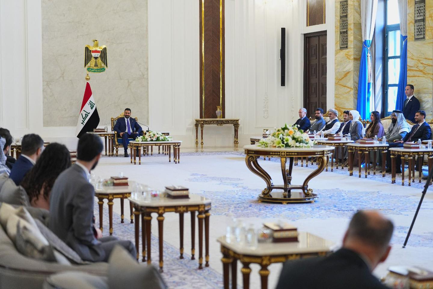 الزيدي يستقبل عدداً من ممثلي مؤسسة صناع المستقبل 