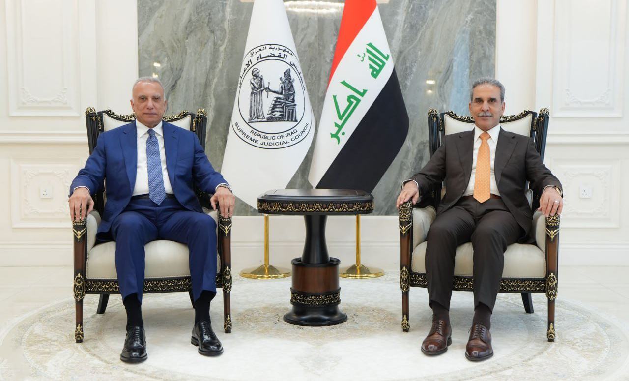 القاضي زيدان والكاظمي يؤكدان أهمية الإسراع في تشكيل مجلس الوزراء ضمن المدة الدستورية 