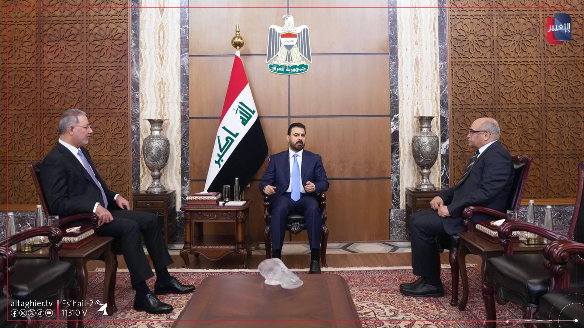 الزيدي يرعى مراسيم الاستلام والتسليم في جهاز الأمن الوطني 
